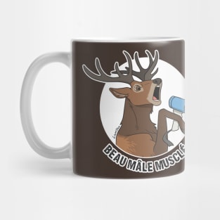 Beau Mâle Musclé - FR - Cerf Élaphe Mug